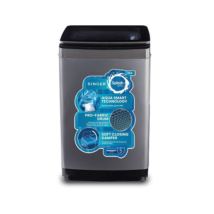 SINGER Top Loading Washing Machine